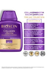 Bioxcin Collagen & Biotin Ekstra Hacim & Dolgunlaştırıcı Şampuan 300 Ml - 2 Li Avantaj Seti