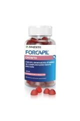 Forcapil® Growth Gummies – Saç Uzamasını Destekleyen Takviye Edici Gıda - 60 Çiğnenebilir Form