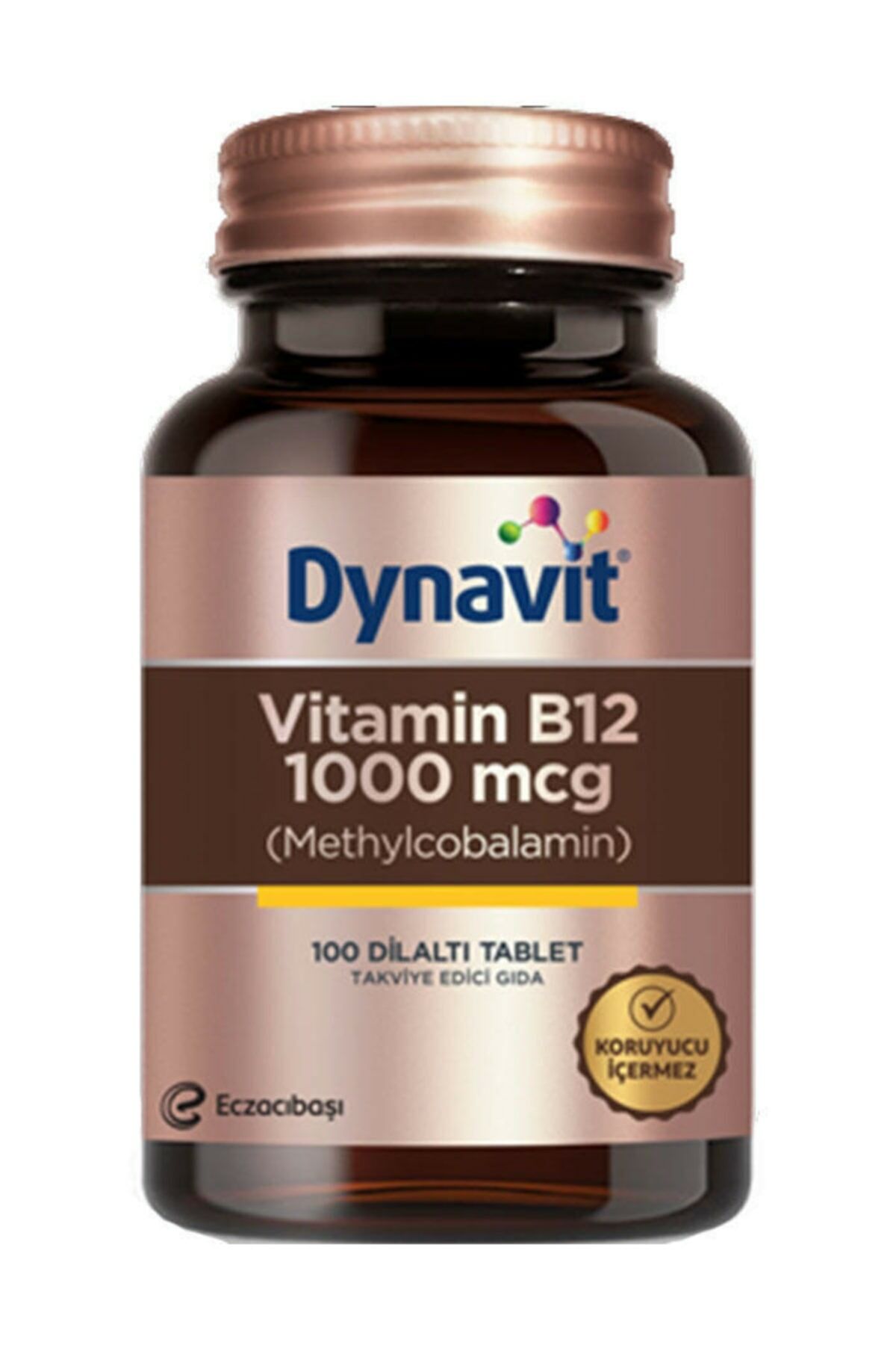 Dynavit Vitamin B12 1000 Mcg 100 Dilaltı Tablet