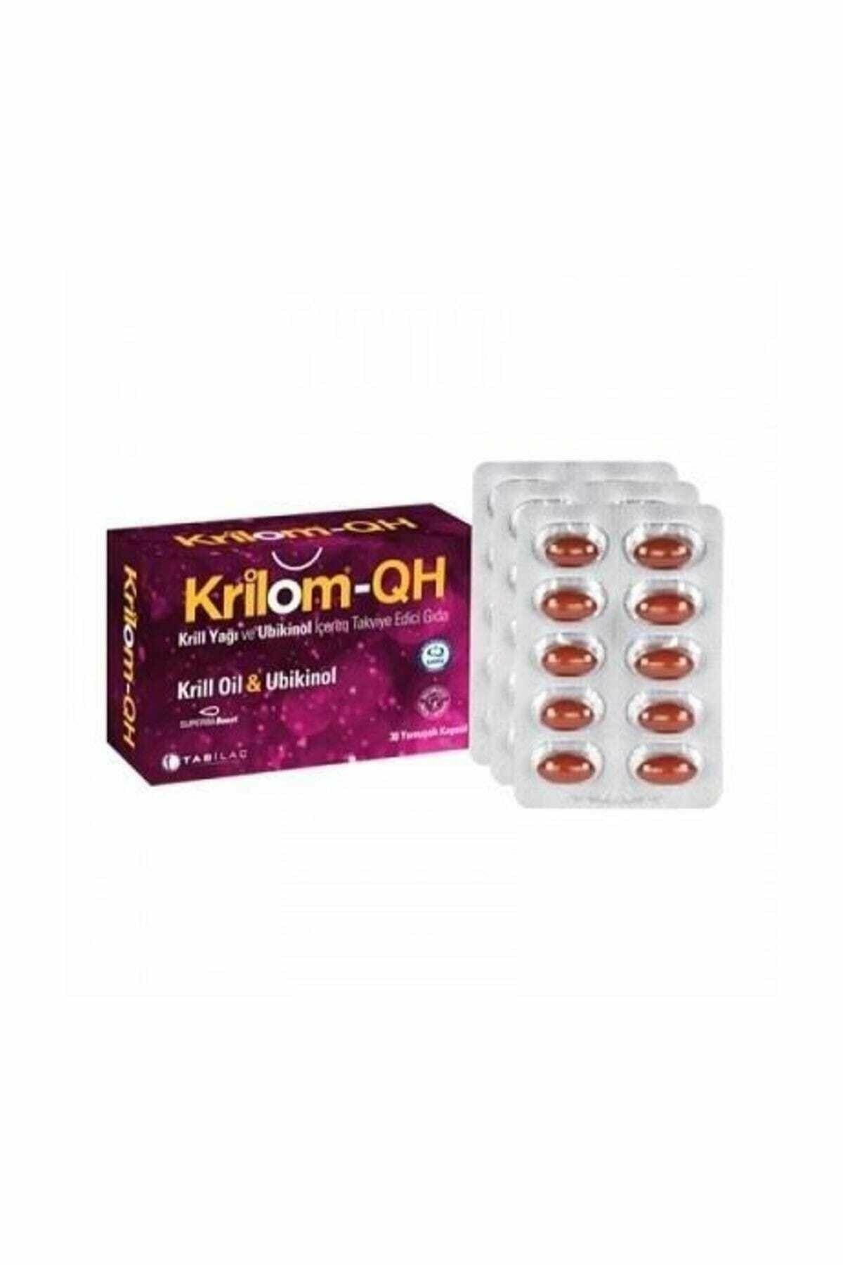 Krilom Qh Krill Oil Ve Ubikinol 30 Kapsül