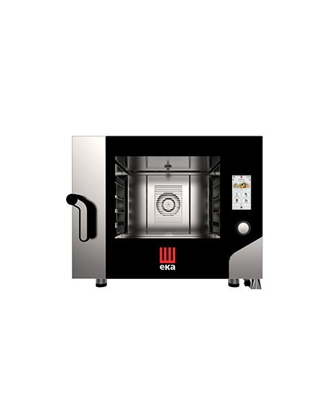 ELEKTRİKLİ KOMBİ FIRIN DOKUNMATİK EKRANLI 4 TEPSİ 600 X 400 MM