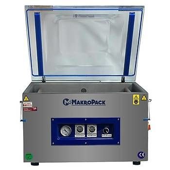 MakPack Çift Çene Set Üstü Gıda Vakum Makinası 50+50Cm