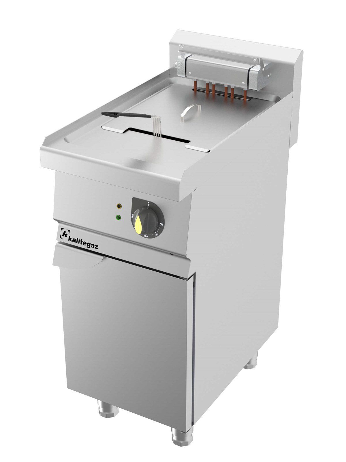 Kalitegaz Elektrikli Fritöz 13 Litre Alt Dolaplı 40x70x90 Cm FCS4070E Rinnova