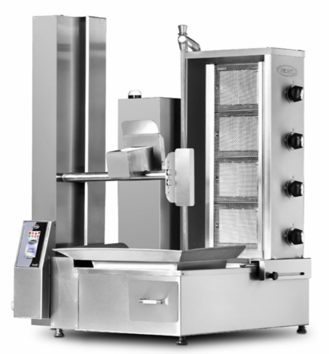 Pimak 5 Radyanlı Elektrikli Döner Robotu PDR100-E