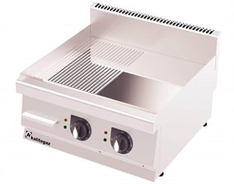 Kalitegaz Elektrikli Pleyt Izgara Yarı Oluklu 90x70x29 cm GS9070E Rinnova