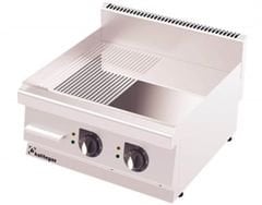 Kalitegaz Elektrikli Pleyt Izgara Yarı Oluklu 90x70x29 cm GS9070E Rinnova