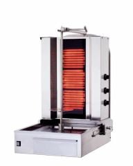 Kalitegaz Döner Ocağı 3 Gözlü Elektrikli Alttan Motorlu Döner Ocağı KLG170