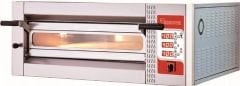Kalitegaz Elektrikli Pizza Fırını 6x30 cm Pizza Kapasiteli Tek Katlı Dijital E6301D Rinnova
