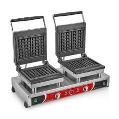 Işıkgaz 2148 Kare Model Waffle Makinesi, Çiftli, Elektrikli