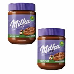 Milka Spread Hazelnut Sürülebilir Çikolata Kakaolu Fındık Ezmesi 350 Gr - 2 Adet