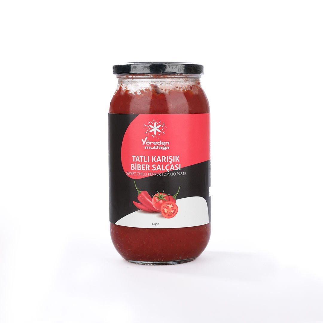 Tatlı Karışık Biber Salçası 1 kg
