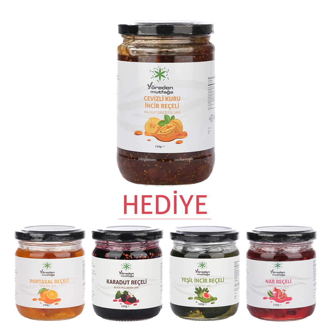 Cevizli Kuru İncir Reçeli 750 g