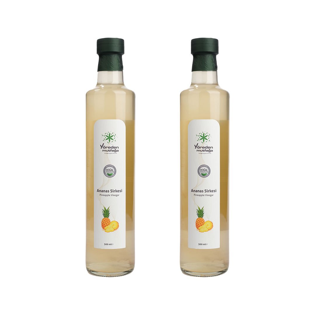 Ananas Sirkesi 500 mL (2)'li Paket