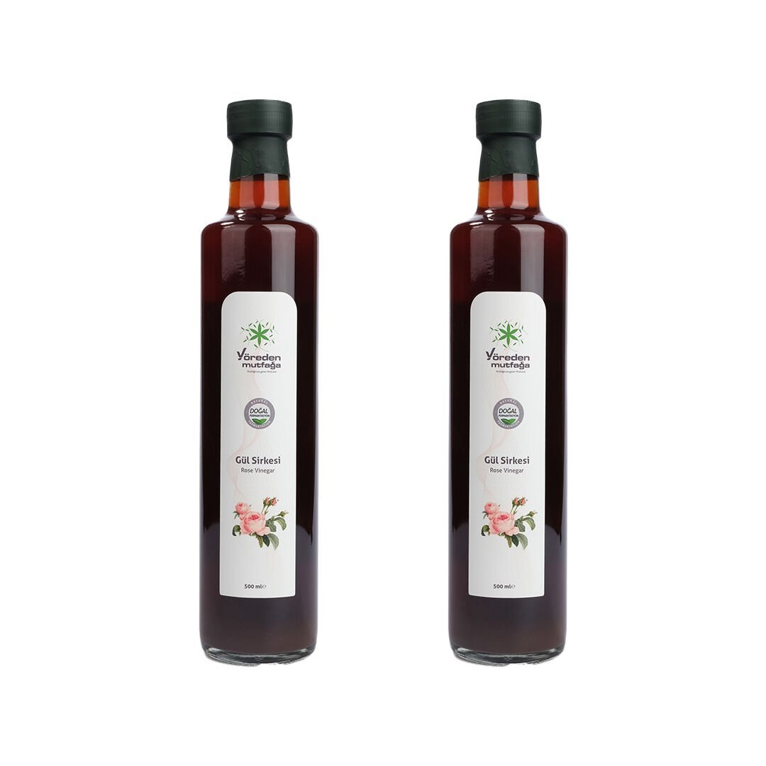 Gül Sirkesi 500 mL (2)'li Paket