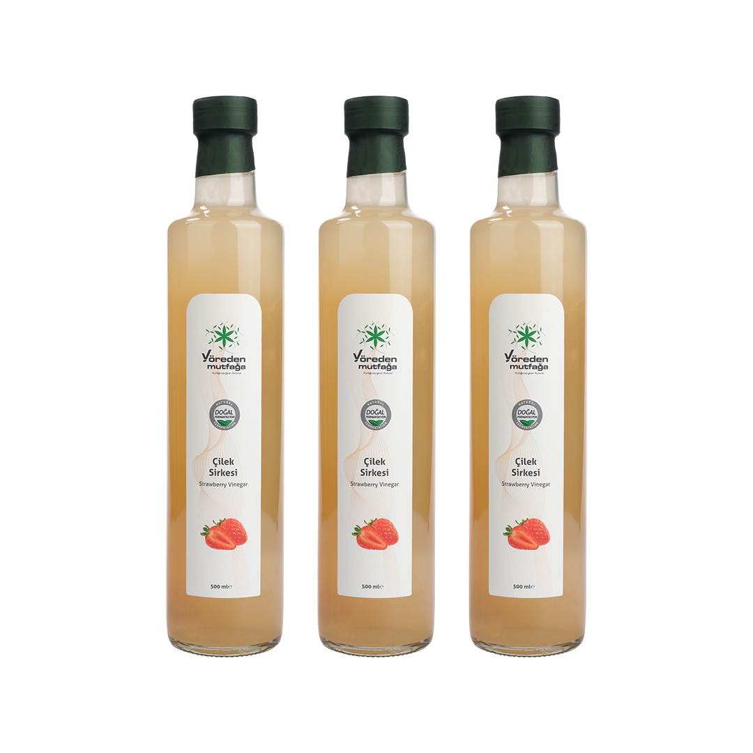 Çilek Sirkesi (3)'lü Paket
