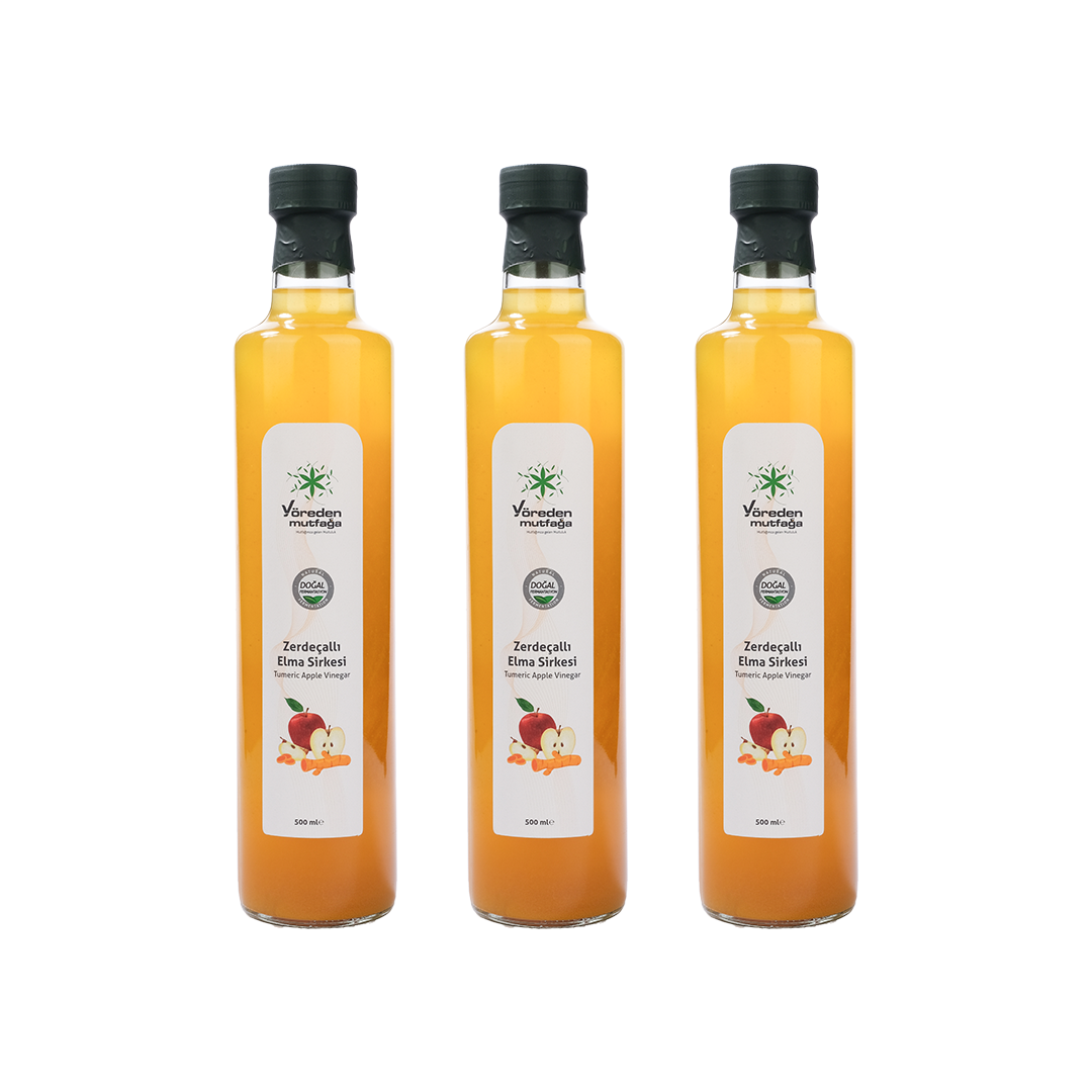 Zerdeçal - Elma Sirkesi (3)'lü Paket