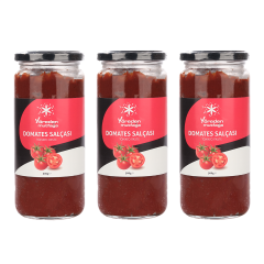 Domates Salçası 500 g (3)'lü Paket (3 adet * 500g)