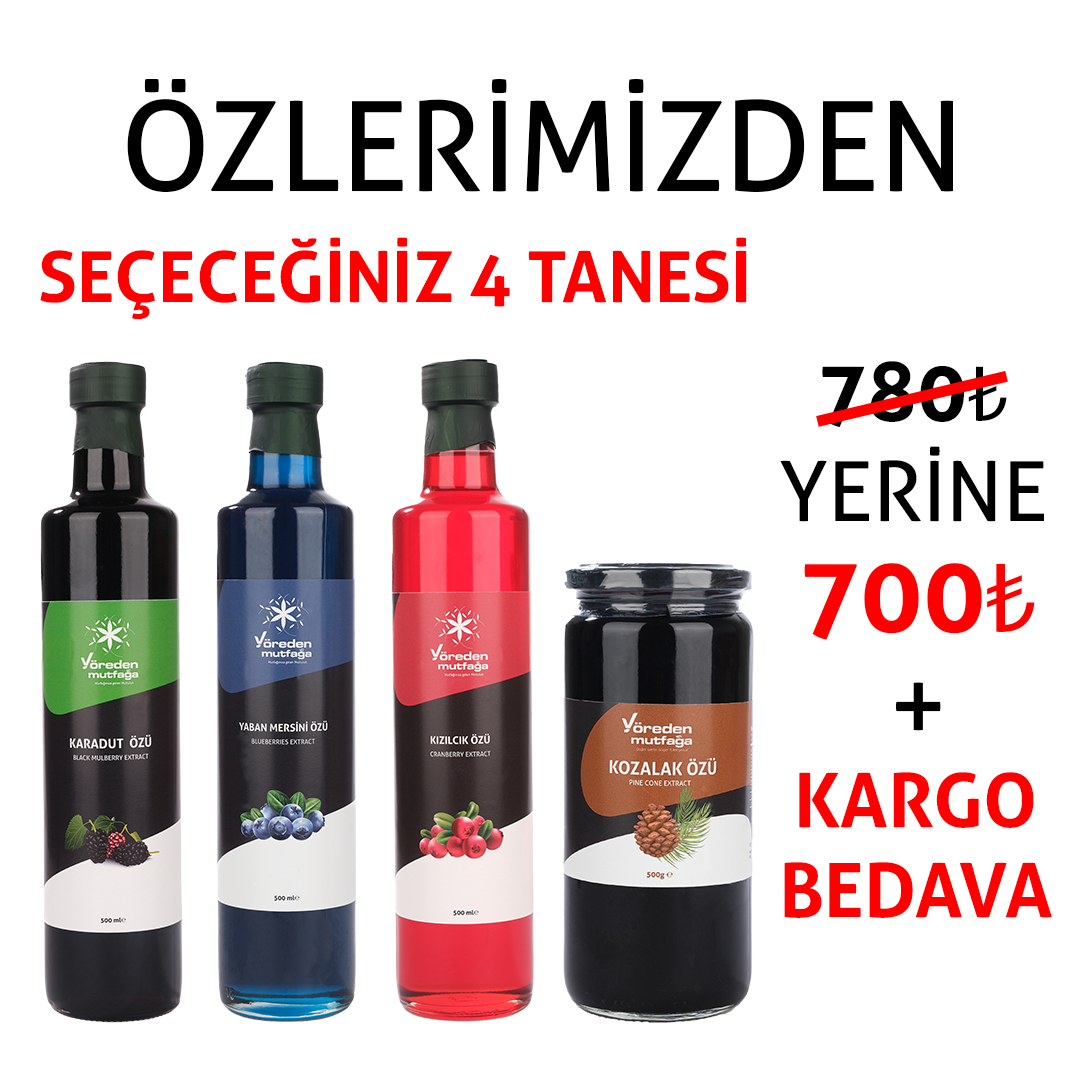 Seçtiğin 4 Öz (4 adet* 500 mL)