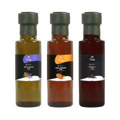 3'lü Şifalı Yağlar Paketi [Keten Tohumu, Kabak Çekirdeği, Çörek Otu Yağı] 3 Adet x 100 mL