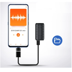 32 Gb USB Ses Kayıt Cihazı Tek Şarjla 20 Gün Kayıt Kulaklıkla Dinleme Uzun Süreli Kayıt