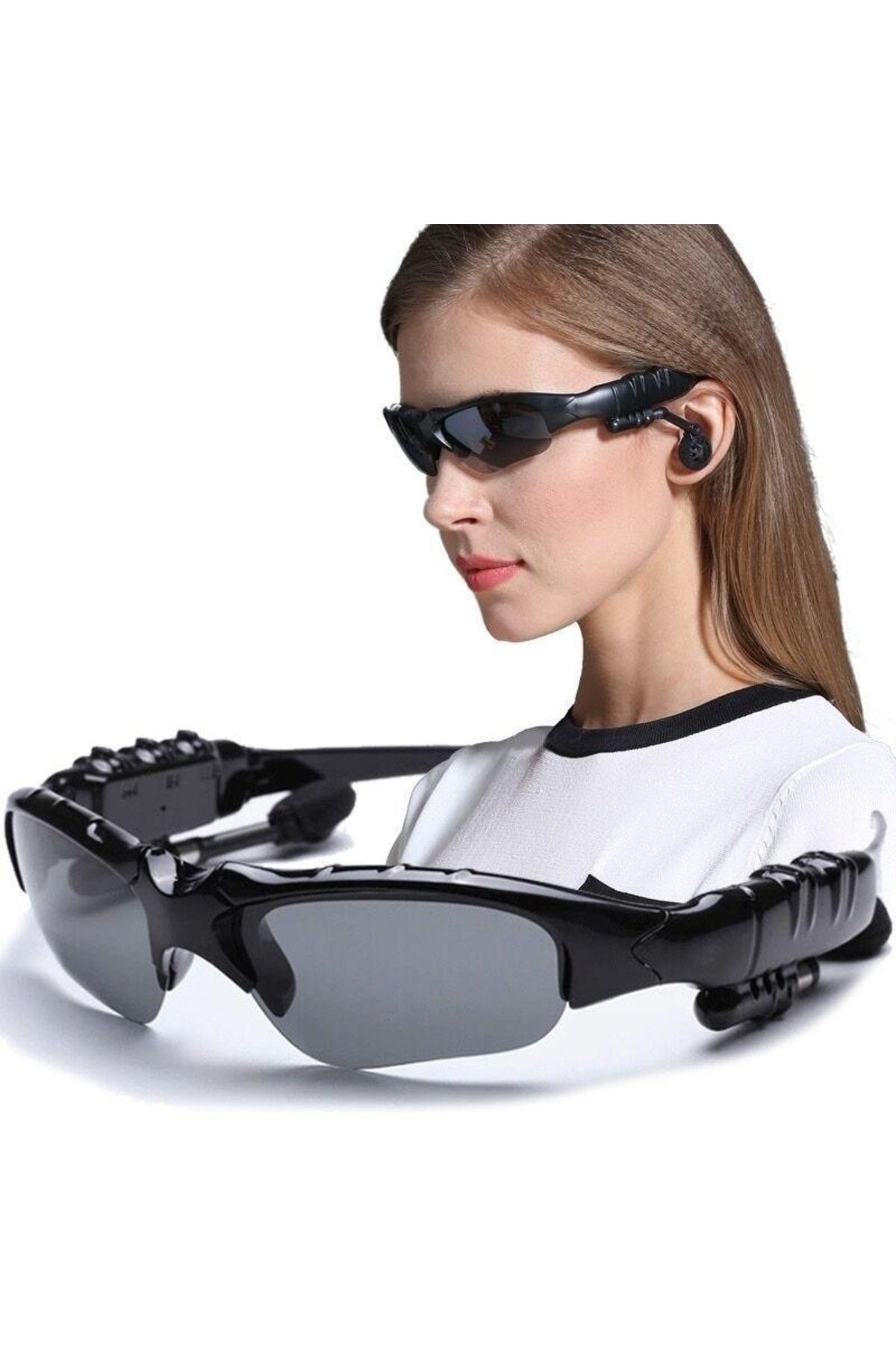 Bluetooth Stereo Kulaklık Güneş Gözlüğü Akıllı Gözlük Müzik Dinleme Telefon Görüşmesi X8S