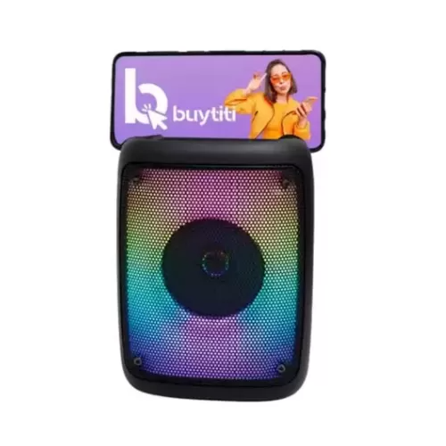 KTS-1576 Bluetooth Speaker 3'' Led Işıklı Süper Ses Fm Bluetooth Aux Hafıza Kartı Usb Girişli