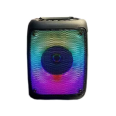 KTS-1576 Bluetooth Speaker 3'' Led Işıklı Süper Ses Fm Bluetooth Aux Hafıza Kartı Usb Girişli