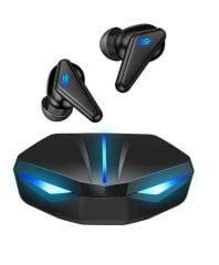 Işıklı Kulakiçi Kablosuz Bluetooth Kulaklık Oyuncu Kulaklığı Çift Mikrofonlu
