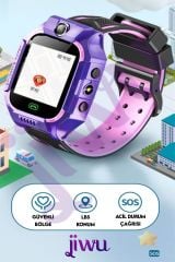 Sim Kartlı Lbs Konum Takipli Akıllı Çocuk Saati Telefon Konuşması Uygulamadan Takip Kameralı