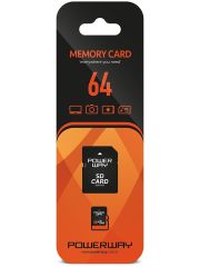Powerway 64 GB Hafıza Kartı Adaptör Dahil