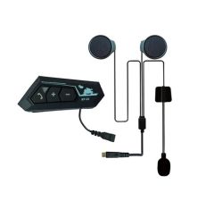 Kask Kulaklık Bt22 Bluetooth Motosiklet Kulaklık 5.0 Bluetooth Intercom Motorsiklet Kulaklık