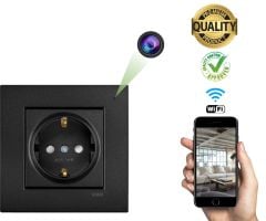 Duvar Priz Gizli Video Kamera Usb Şarjlı Güvenlik Kamerası Uzaktan İzleme Kayıt Dinleme Cihazı 32 Gb Hafıza