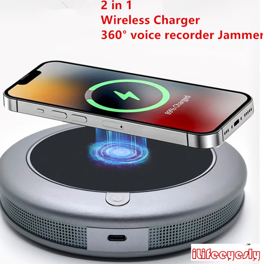 Anti Kayıt Cep Telefonu Dinleme Engelleme Ultrasonic Ses Bozucu Jammer Telefon Dinlemesi Önleme