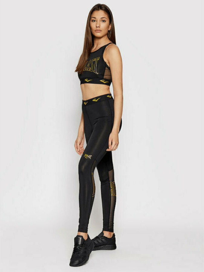 Everlast Leonard Black/Gold Leggings - L