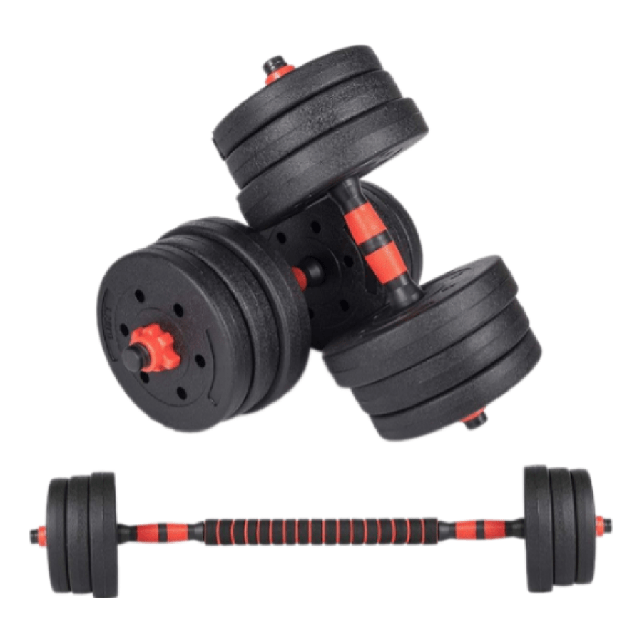 Protech Barbell & Dumbbell Set - 20 KG