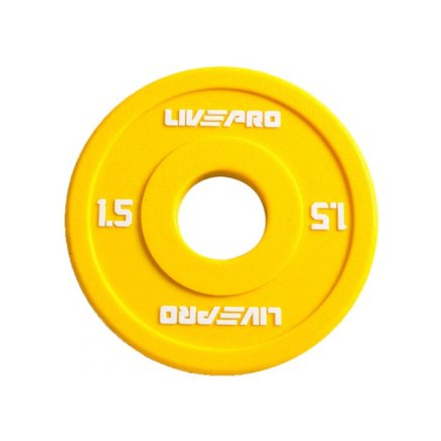 Protech Urethane Ağırlık Plakası - 1.5 KG - Sarı