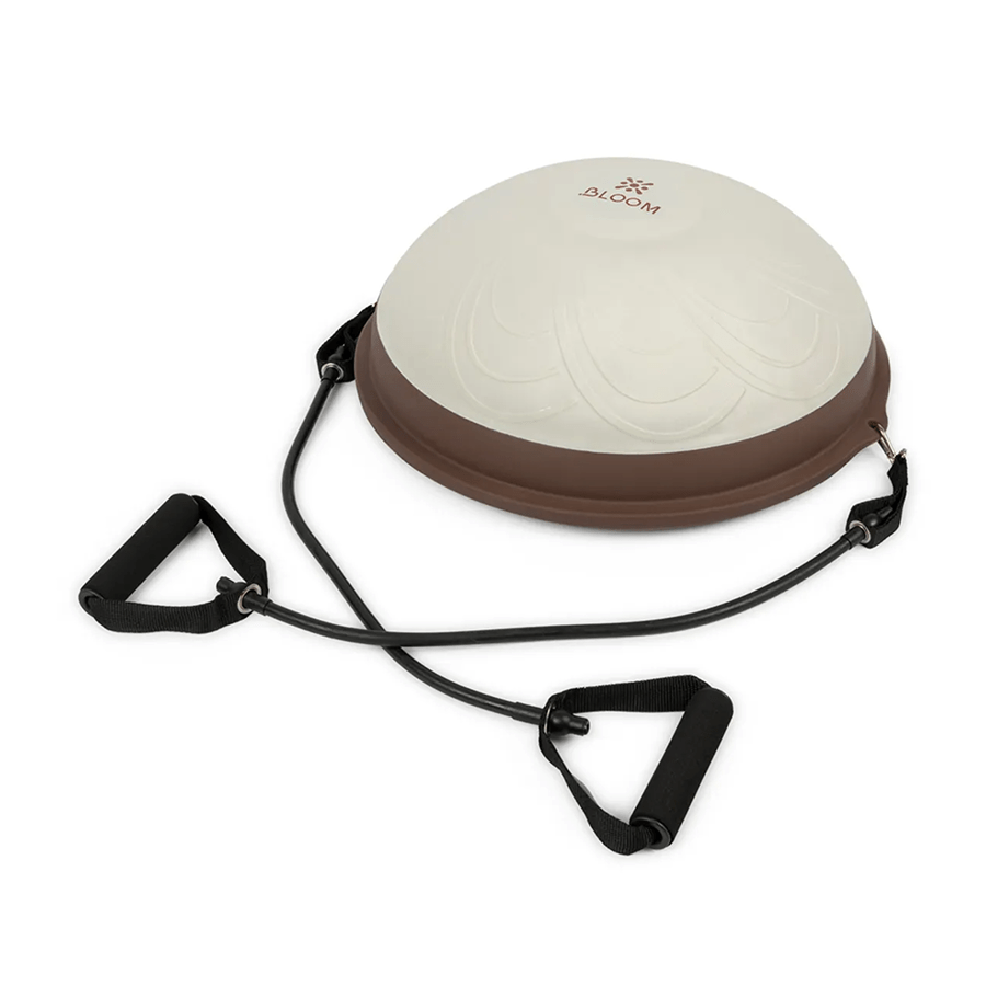 Protech Rubberized Bosu Balance Ball - White - 7052