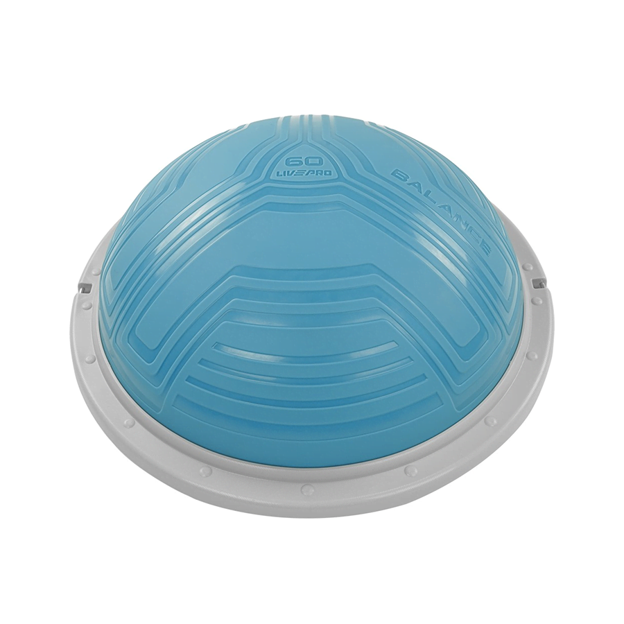 Protech Rubberized Bosu Balance Ball - Blue - 8211