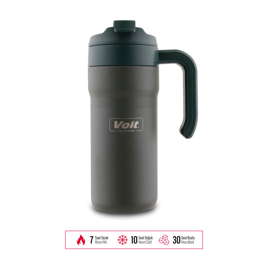 Voit Bear Termos 650 ml - Yeşil