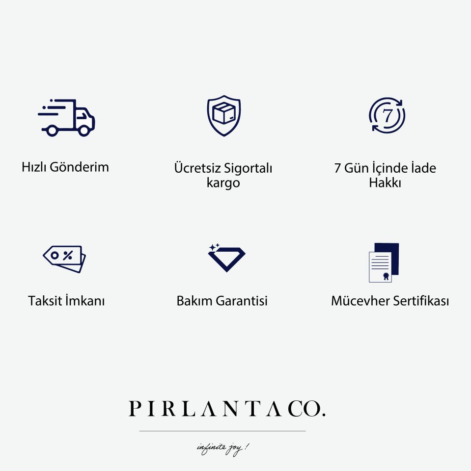 0,40 KARAT TASARIM PIRLANTA BAGET YÜZÜK