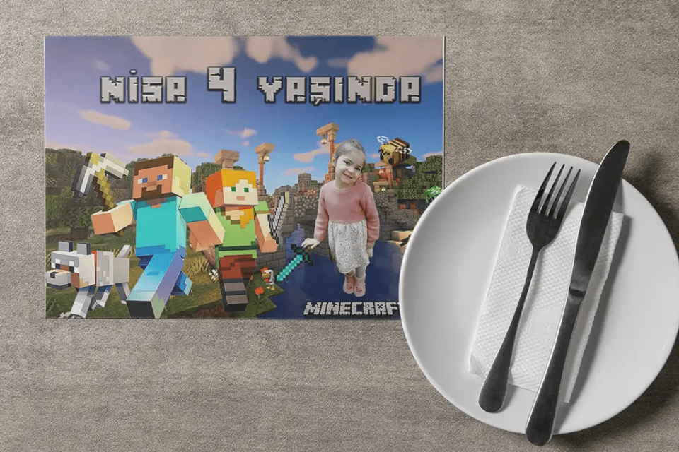 Minecraft Servis Kağıdı