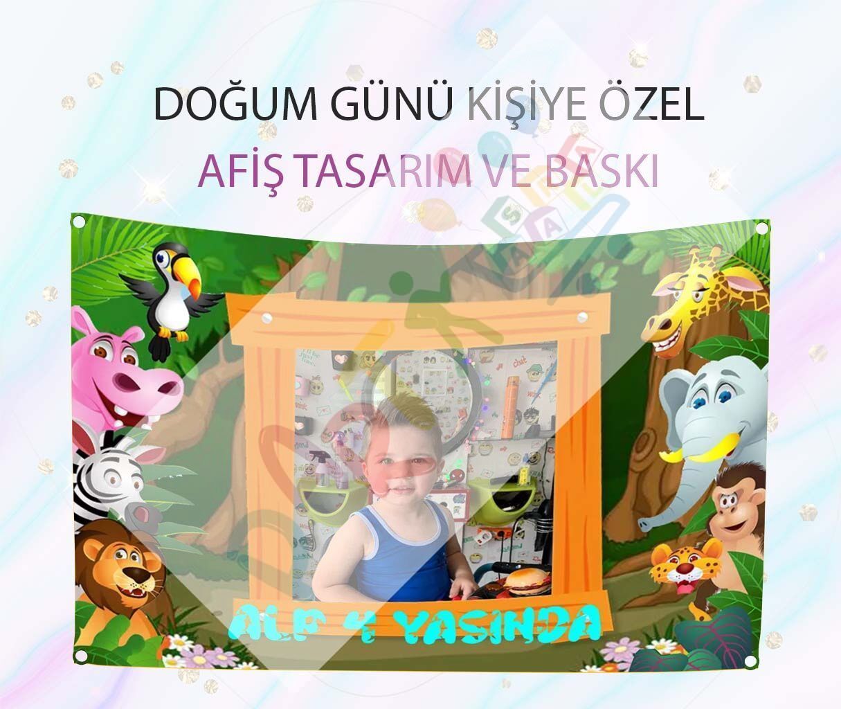 Orman Doğum Günü Afişi