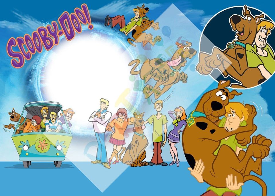 Scooby Doo Doğum Günü Afişi