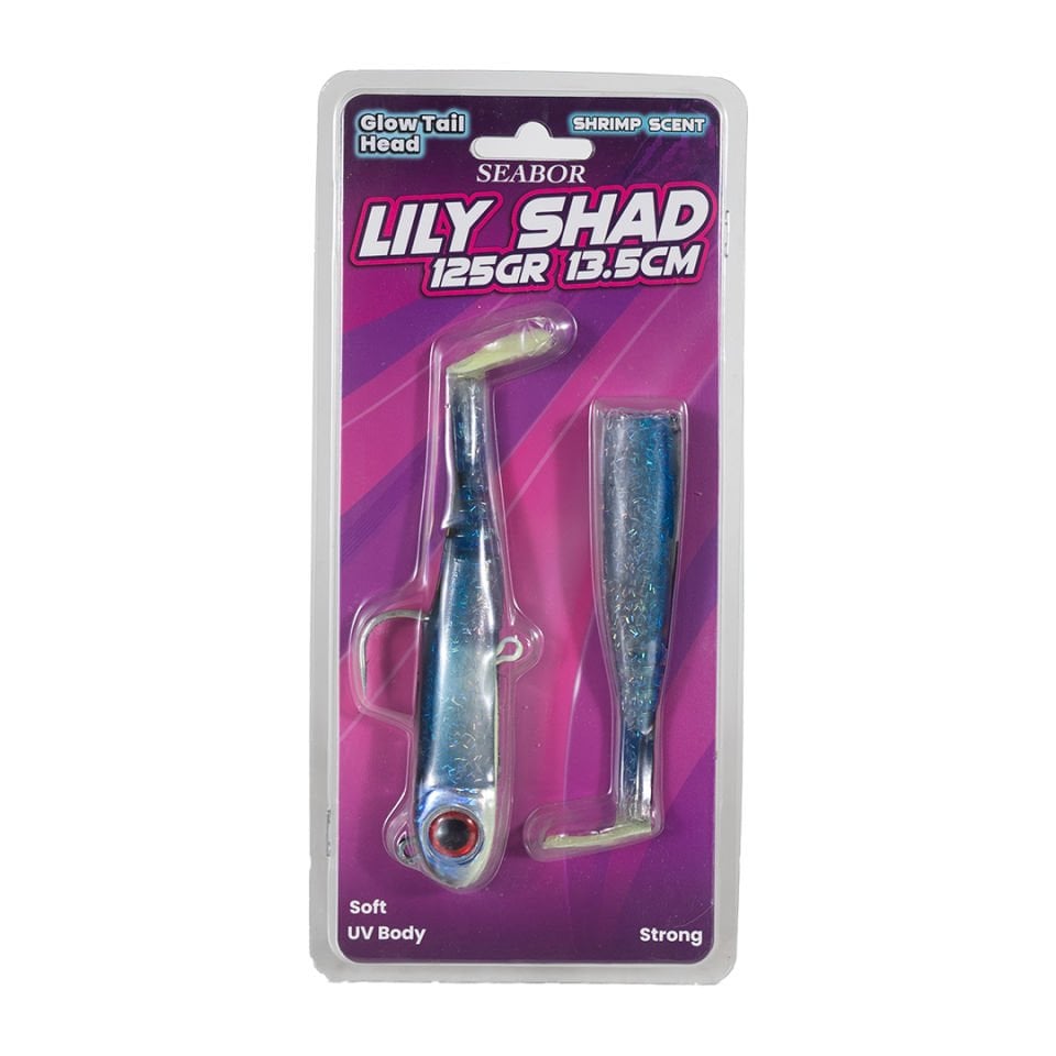 SEABOR LILY SHAD 125GR 2+1 SİLİKON YEM