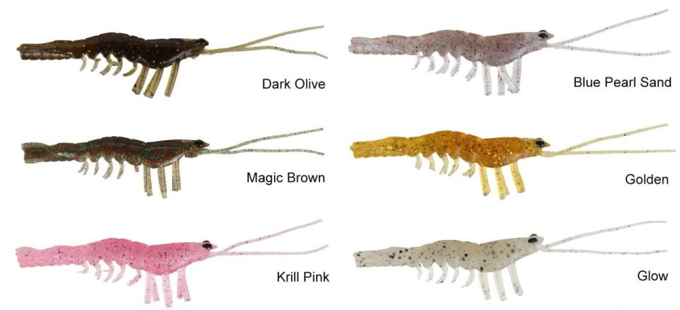 Savage gear LB Manic Shrimp 10 cm 4 Adet Suni Yem