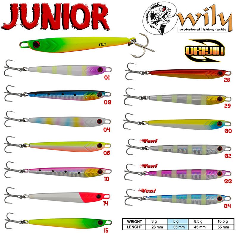 Wily Junior Jig 5 gr 3.5 cm