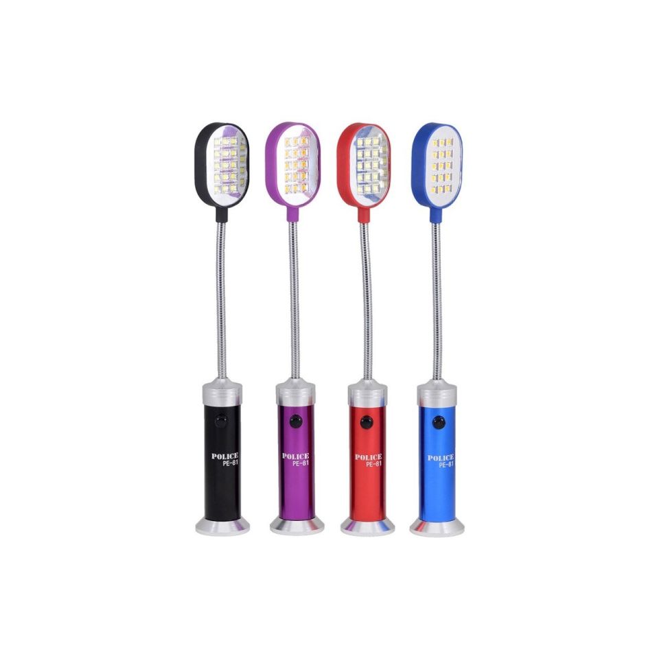 Police PE-81 15+15 Sıralı Led Magnet Işıldak