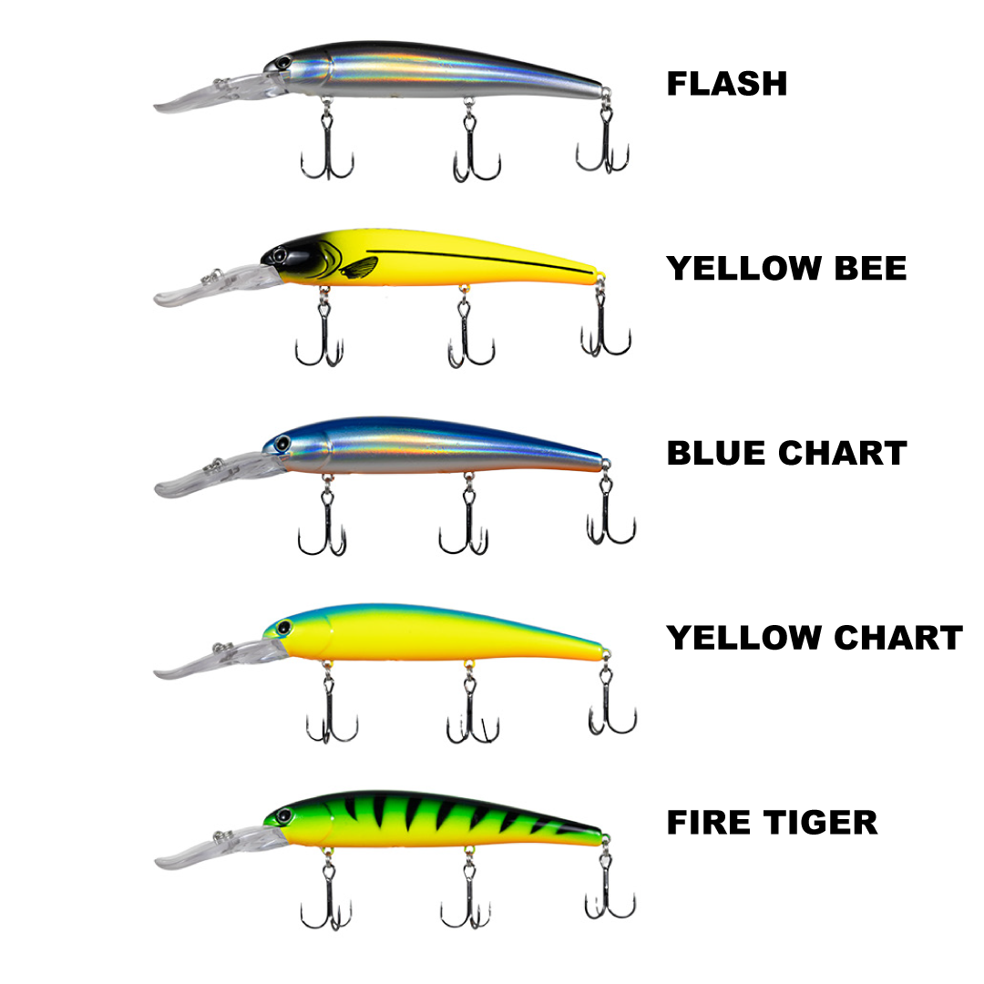 RYUJI DEEP FISH 12.5CM, 19GR