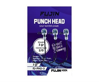 Fujin Punch Head Jighead FJ-PH #2/0