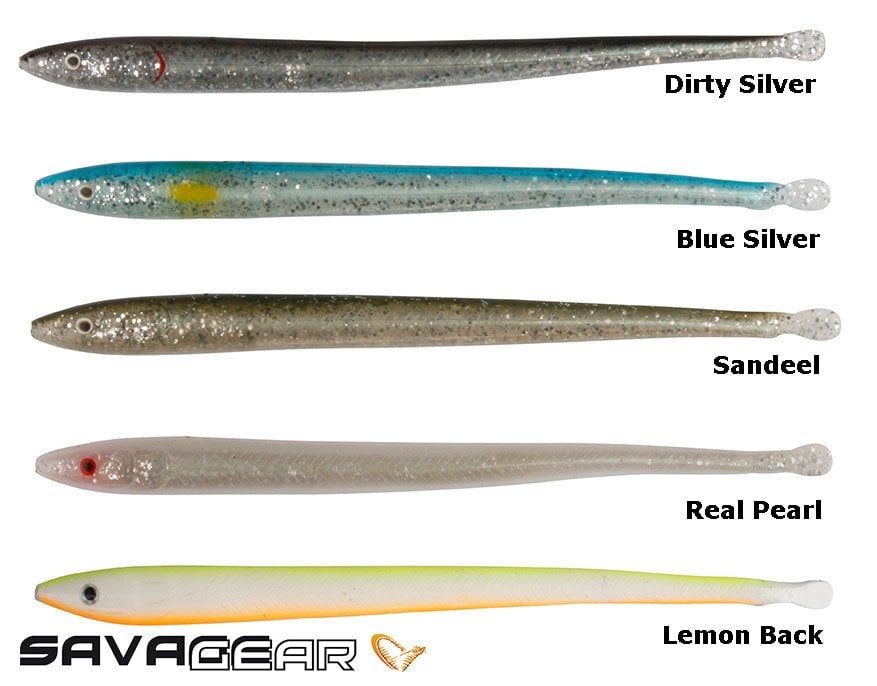 Savage gear LB Sandeel Slug 14 cm 6 Adet Suni Yem